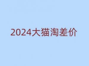 2024版大猫淘差价课程，新手也能学的无货源电商课程-KF云创