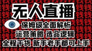 2025无人直播这么做就对了，保姆级全面解析，全程干货，新手老手都可上手-KF云创