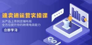 速卖通运营实操课，从产品上传到店铺布局，全方位提升你的跨境电商能力-KF云创