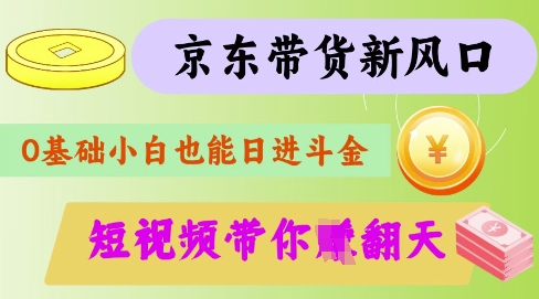 最新京东短视频带货代运营秘籍，轻松躺挣【揭秘】-KF云创