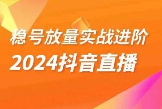 稳号放量实战进阶—2024抖音直播，直播间精细化运营的几大步骤-KF云创