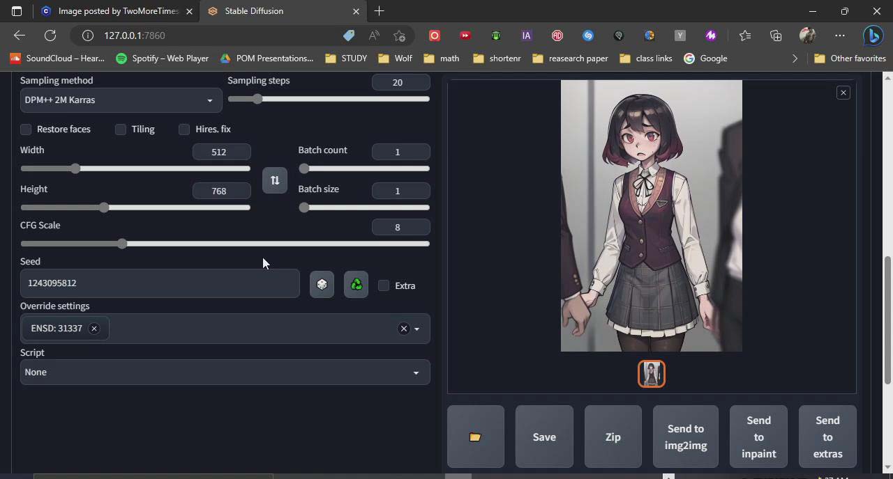 图片[6]-利用Stable Diffusion创建动漫艺术图像使用AI绘画赚钱-中英字幕-KF云创