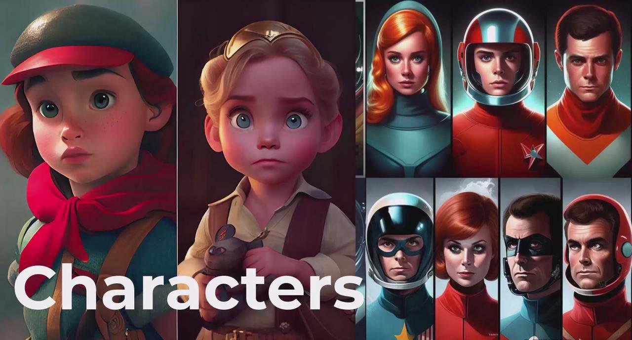 掌握 MidJourney V5 AI + ChatGPT创建一致的角色设计图像-22节课-中英字幕-KF云创