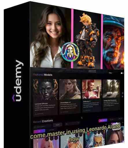 图片[2]-比Midjourney更好的Leonardo AI绘画图像大师班教程-16讲-中英字幕-KF云创