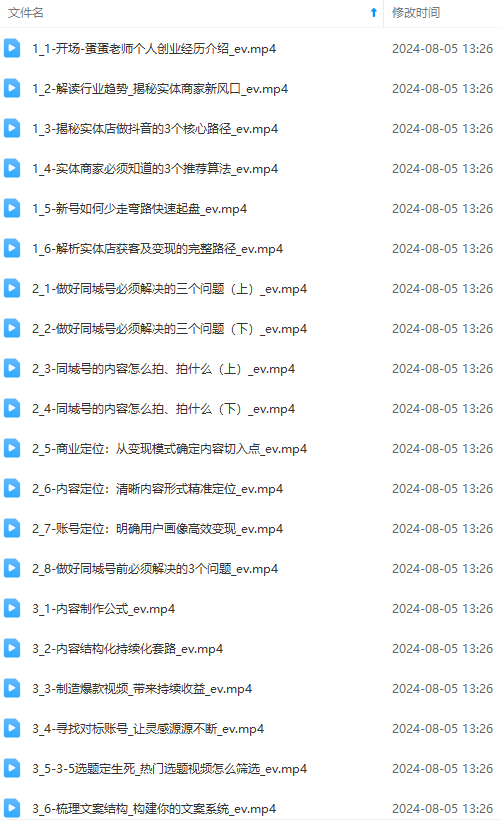 图片[1]-实体店老板获客特训营：认知、定位、文案、矩阵、直播、AI等(72节-KF云创