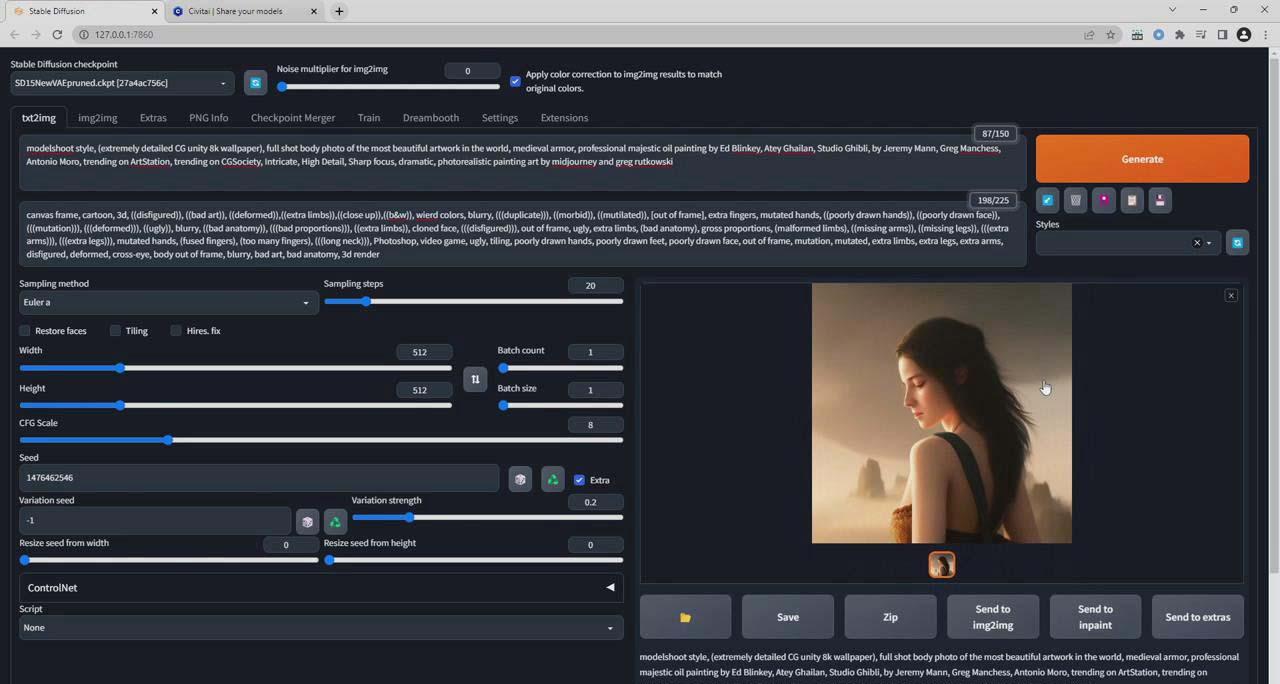 图片[2]-Stable Diffusion 大师班: 利用AI创建艺术图像及视频-31视频课-中英字幕-KF云创
