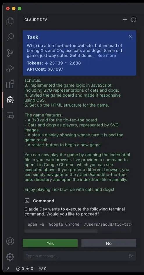 Claude Dev｜AI编程-KF云创