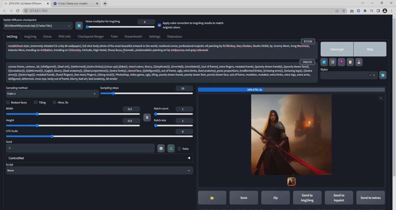 图片[1]-Stable Diffusion 大师班: 利用AI创建艺术图像及视频-31视频课-中英字幕-KF云创