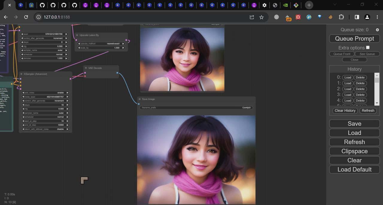 图片[2]-ComfyUI 利用 Stable Diffusion 学习AI GUI 工作流程教程-中英字幕-KF云创