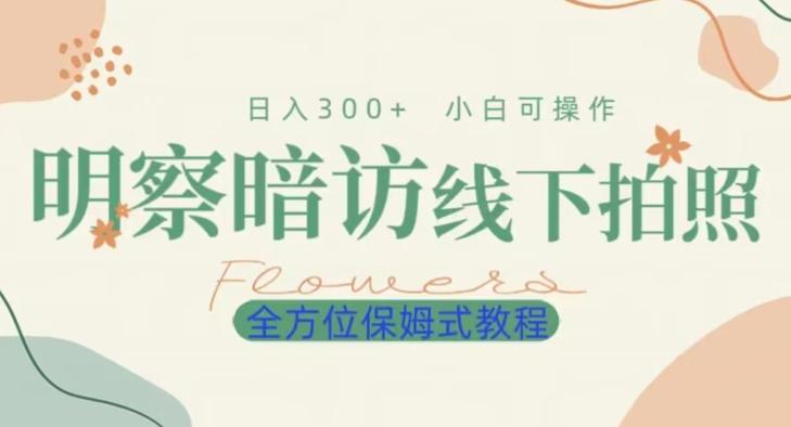 明拍暗拍项目0成本投入日入300+小白可操作保姆式全方位教程-KF云创