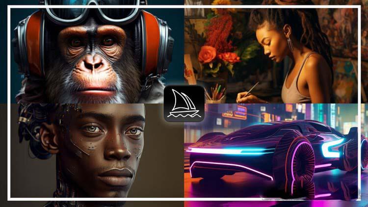 (9632期)完整的Midjourney AI大型课程：AI绘图从初学者到精通-36节课-中英字幕-KF云创