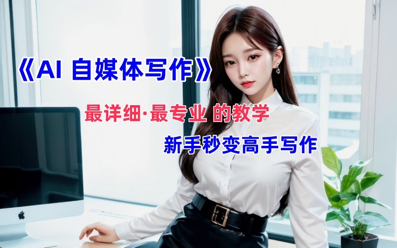 全网最全最细最专业的“AI自媒体写作”教学，新手小白秒变写作高手！-KF云创