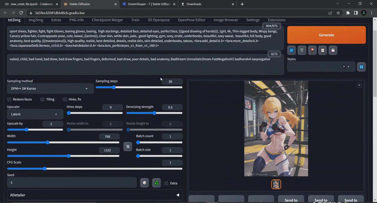 图片[4]-利用Stable Diffusion创建动漫艺术图像使用AI绘画赚钱-中英字幕-KF云创