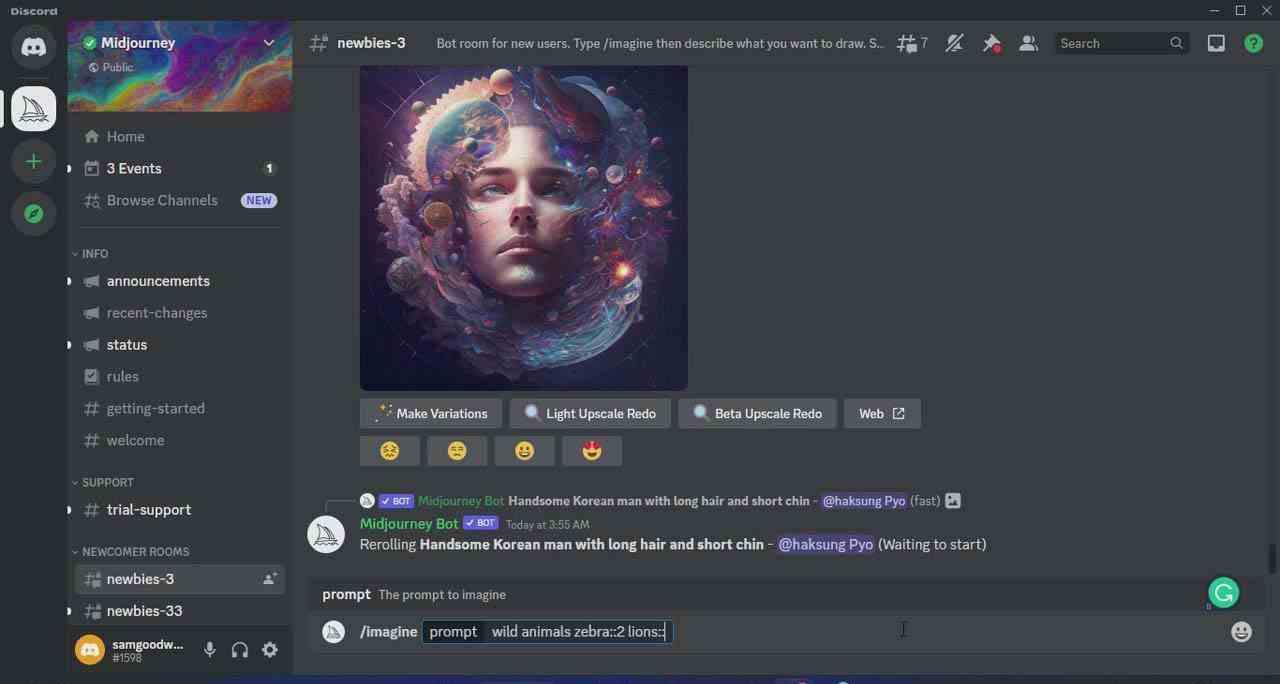 Midjourney AI人工智能艺术图片从入门到高级创作教程-33节课-中英字幕-KF云创
