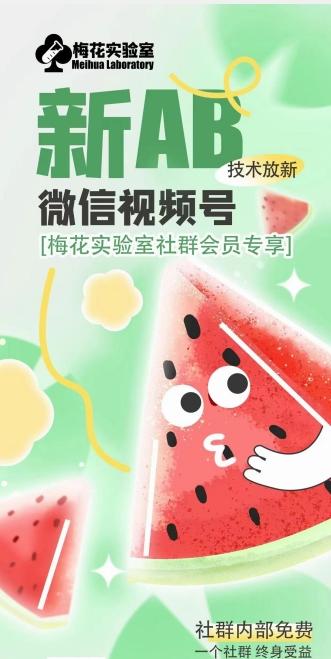 梅花实验室2024年AB技术视频号AB合成破解版-KF云创